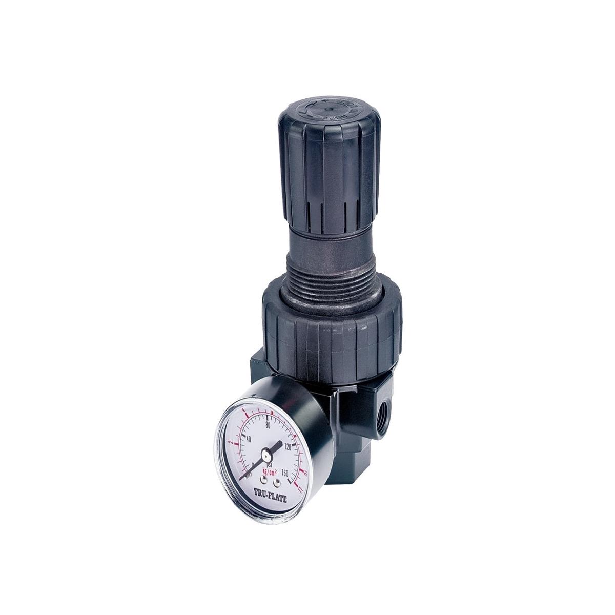 Tru-Flate 27-414 Air Line Regulator Polycarbonate
