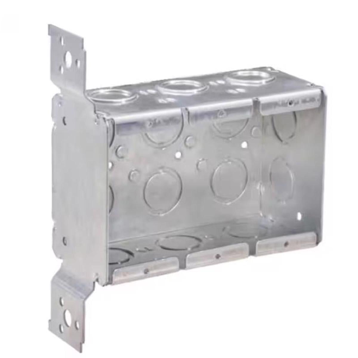 Southwire TB-325-F-UPC New and Old Work Rectangle Switch Box Steel