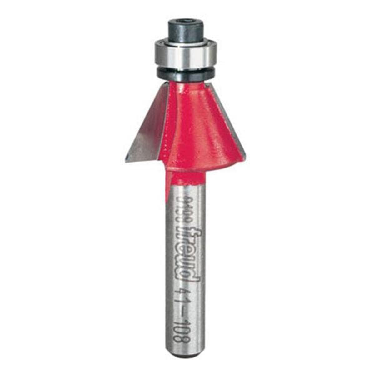 41-108 Bevel Trim Router Bit 14 SH 2532 D 2964 CL 25 Degrees