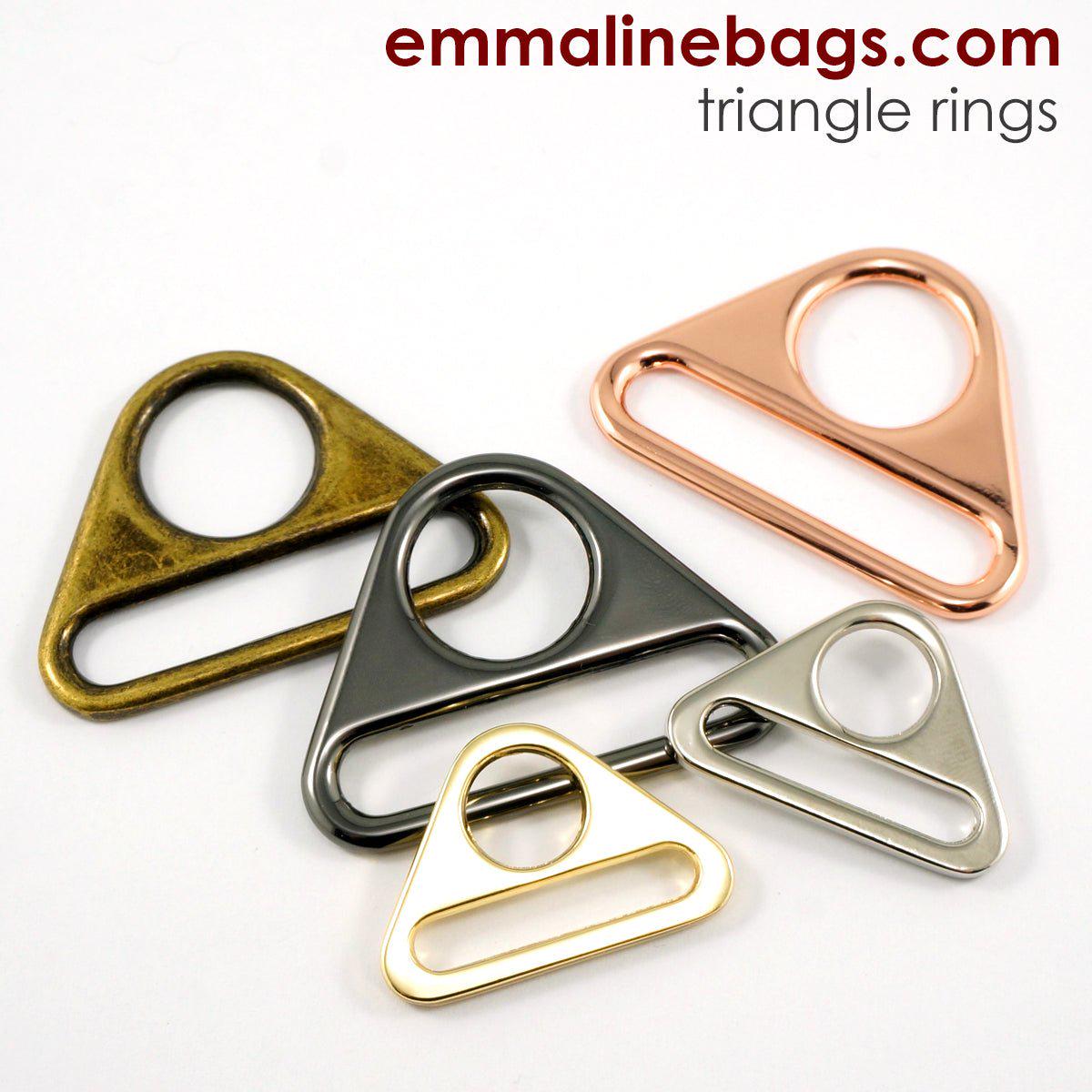 Triangle Rings 1 12 (38 mm) (2 Pack)