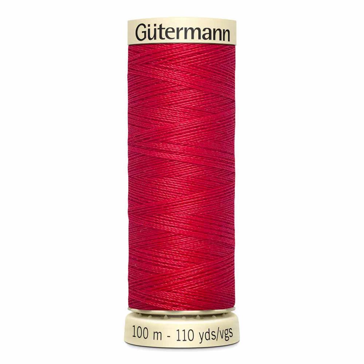 Gutermann Sew-All Polyester Thread (100 m) - Scarlet-410