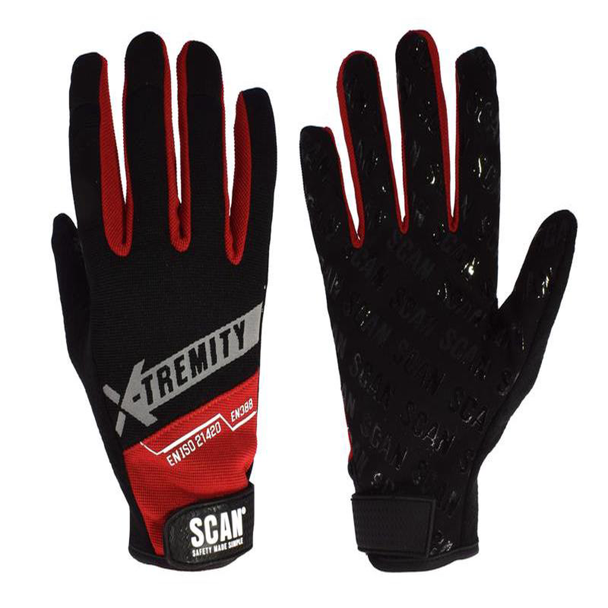 Work Gloves with Touch Screen Function 8211 XL (Size 10)