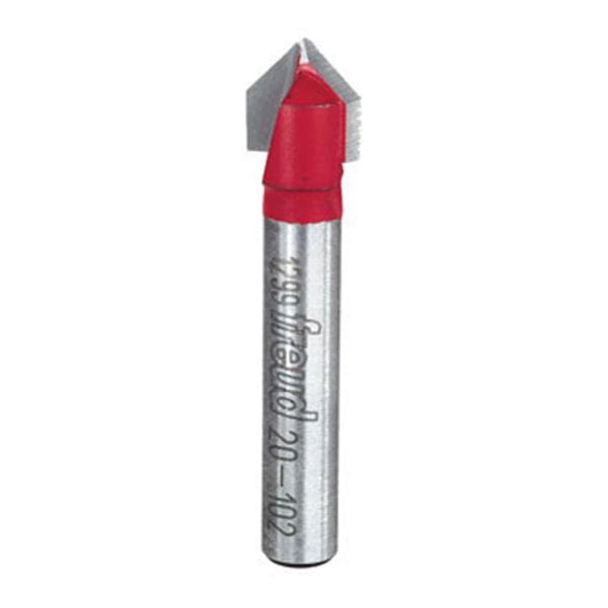 90 Degree V-Groove Router Bit - 14 SH