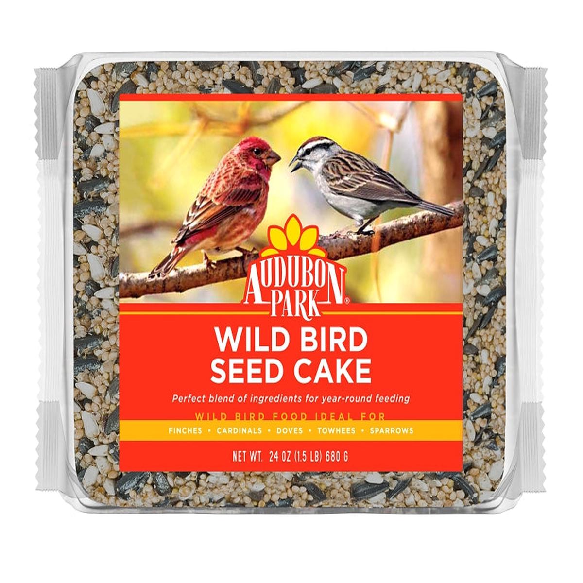 Audubon Park 14362 Wild Bird Seed Cake 2 lb Bag