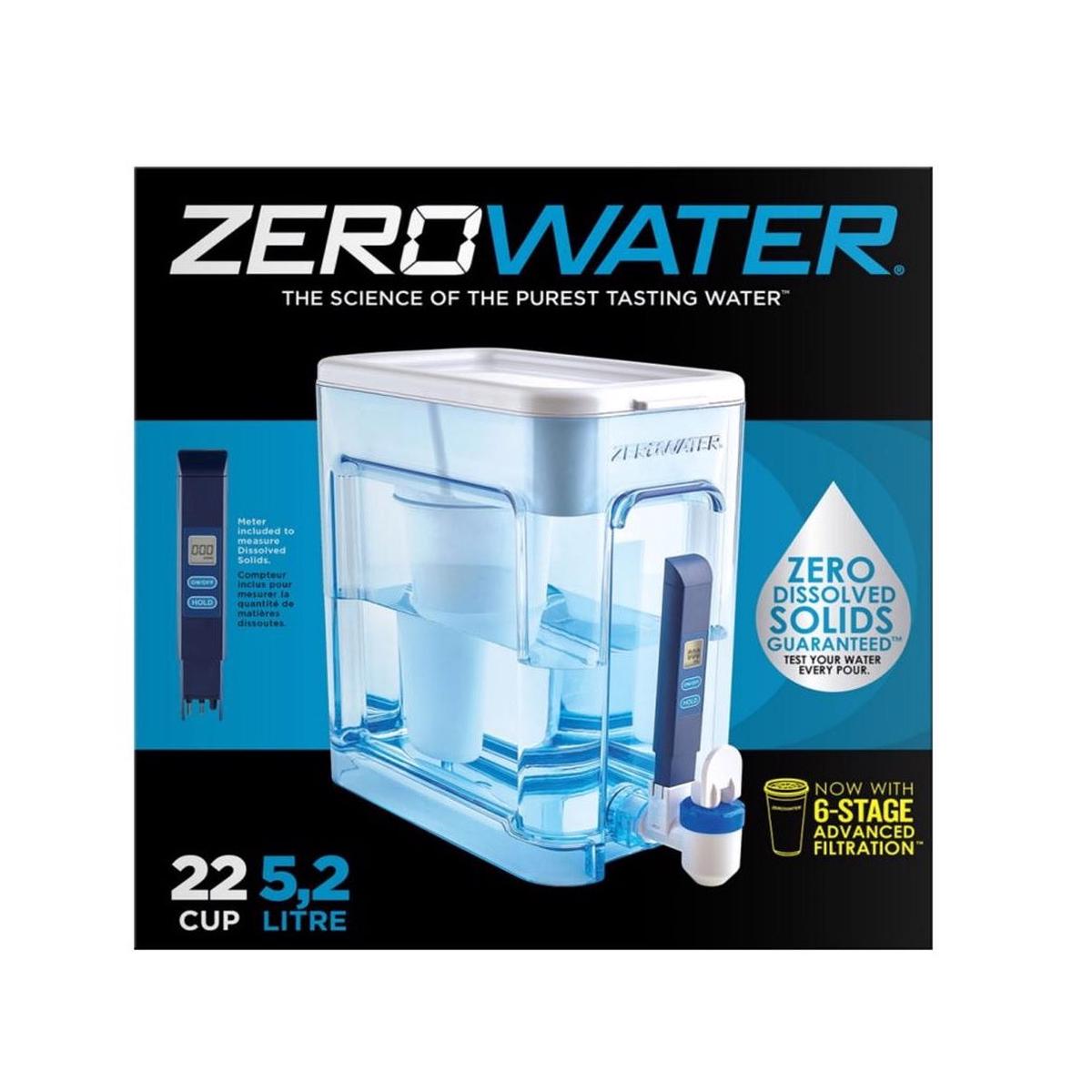 ZeroWater ZD22RR Water Filtration Dispenser BlueWhite