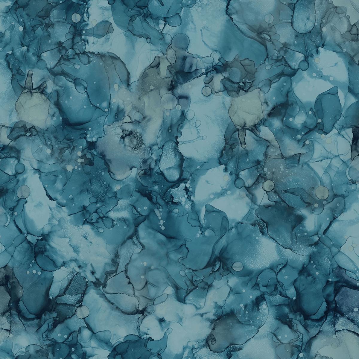 Blue Texture Highland View for Northcott (14 yard)