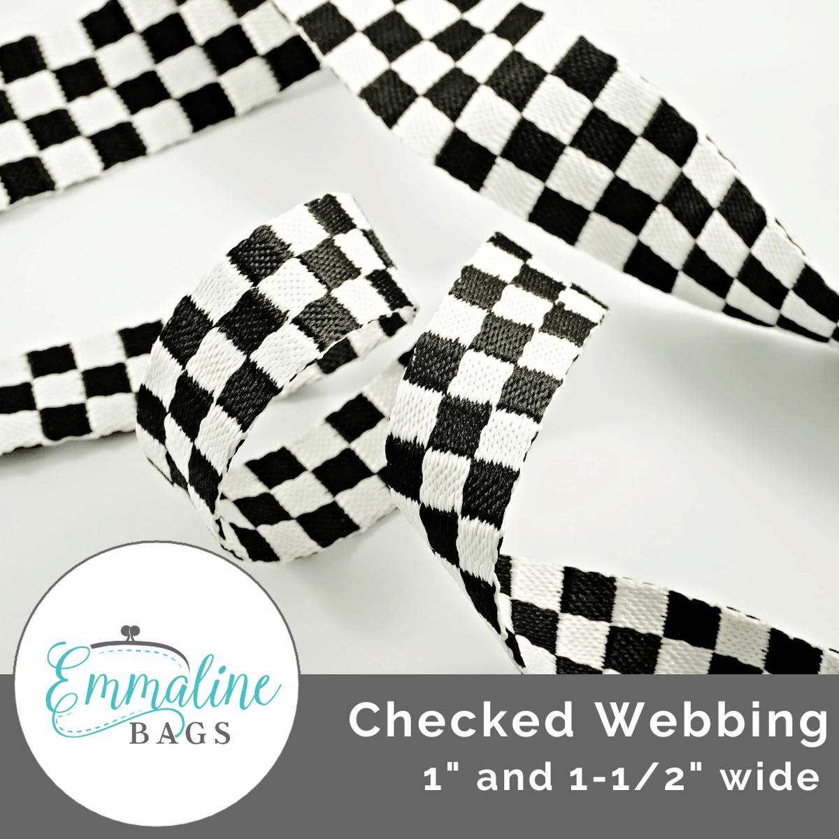 Checked Webbing (Per 1 Yard)