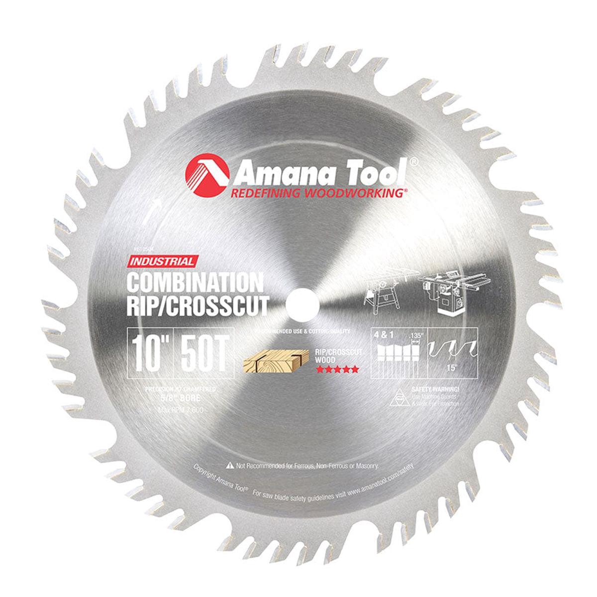 10 X 50T Combination Blade 41 15 Degree 58 Bore