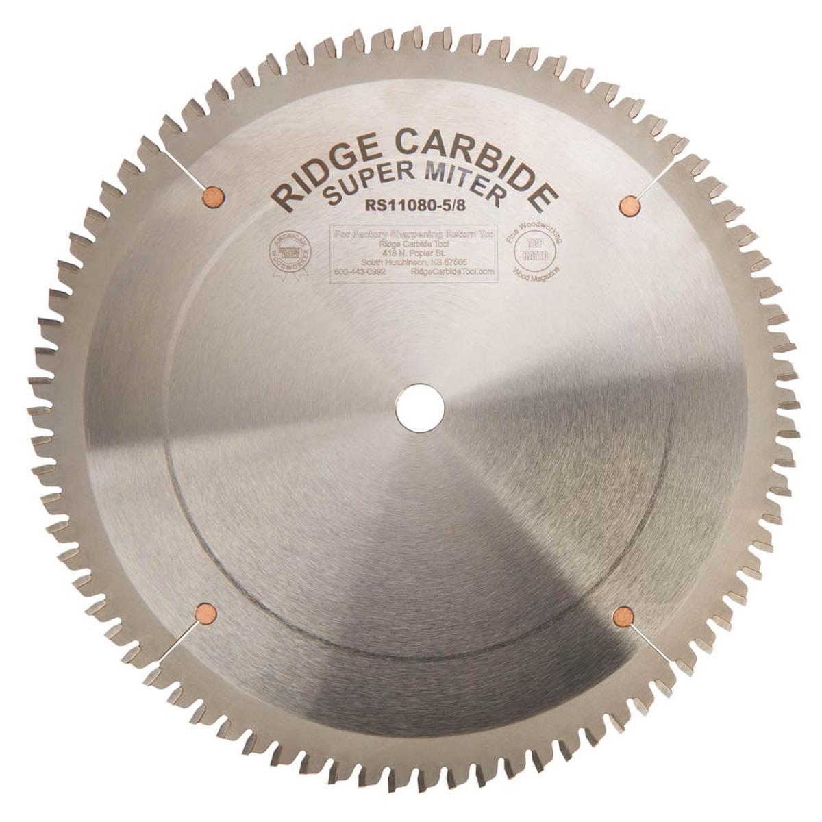 RS1000 Super Miter Saw Blade - 10 x 58 Bore x 80T - AR - Full Kerf