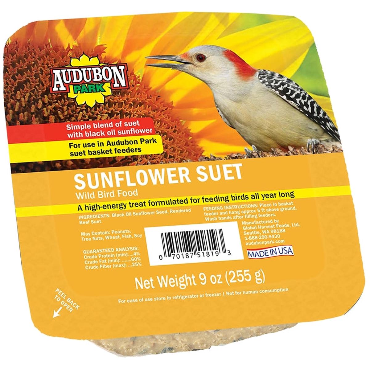Audubon Park 13067 Sunflower Suet 9 oz