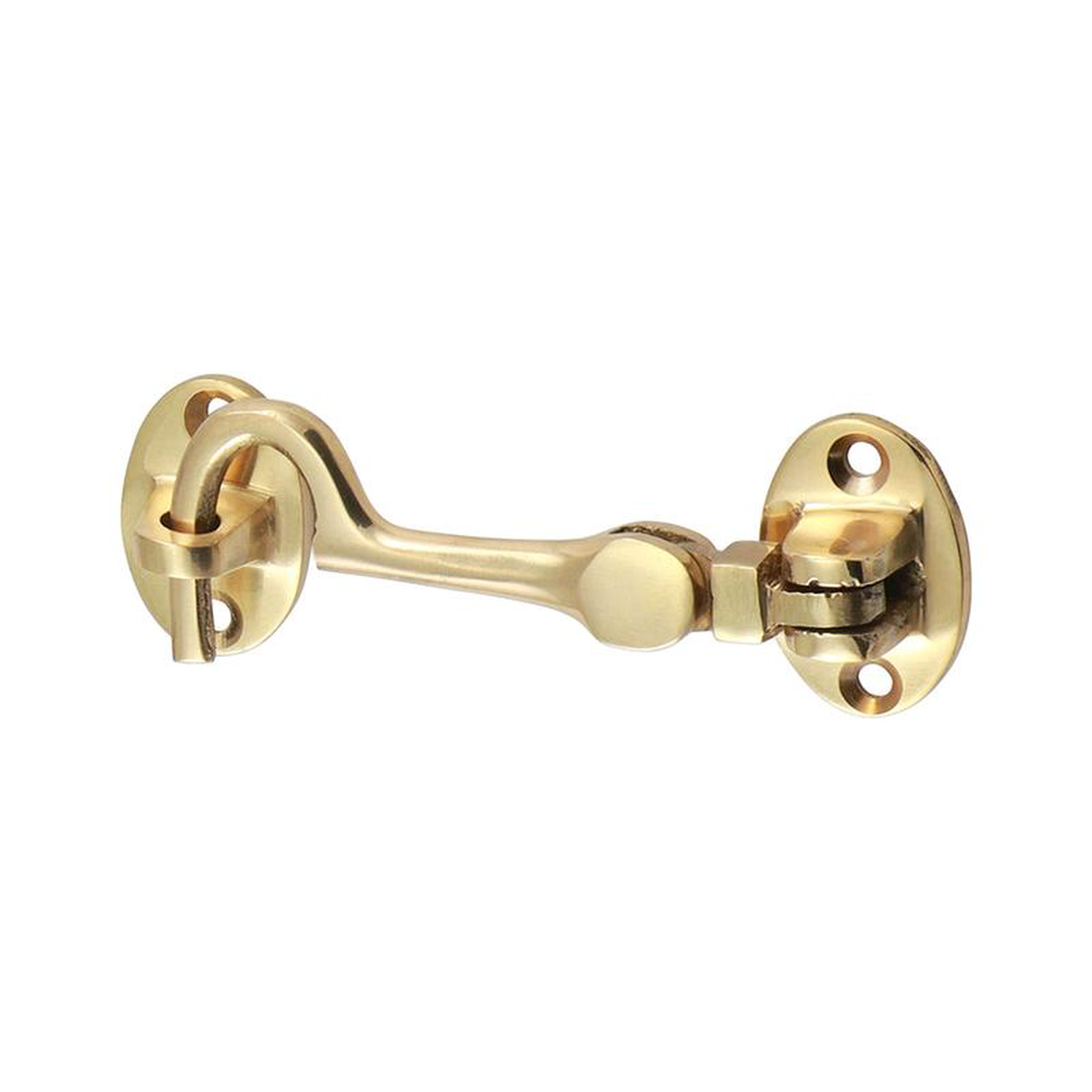 TIMCO Cabin Hook Polished Brass 8211 75mm
