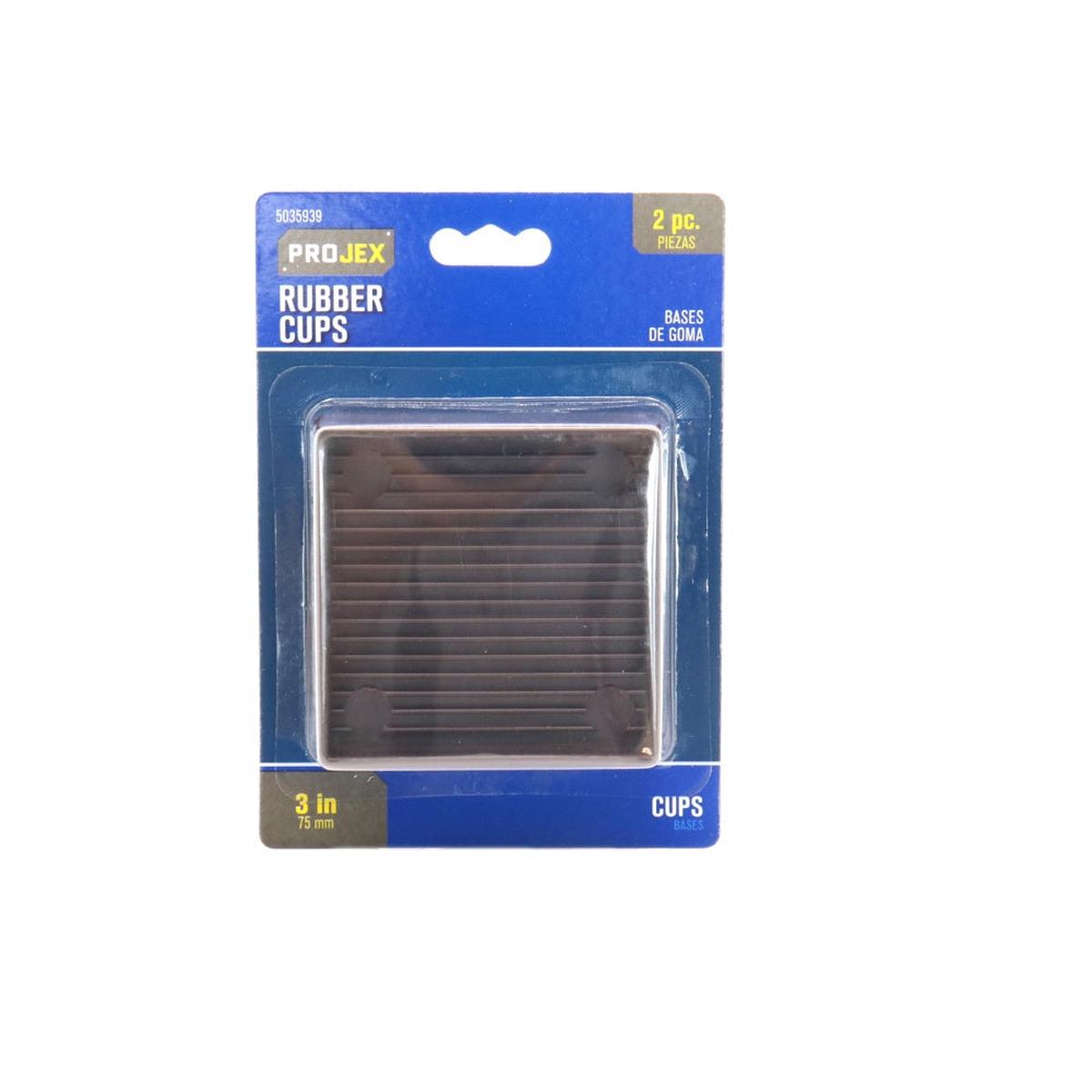Projex 9078ACE Square Caster Cup Brown