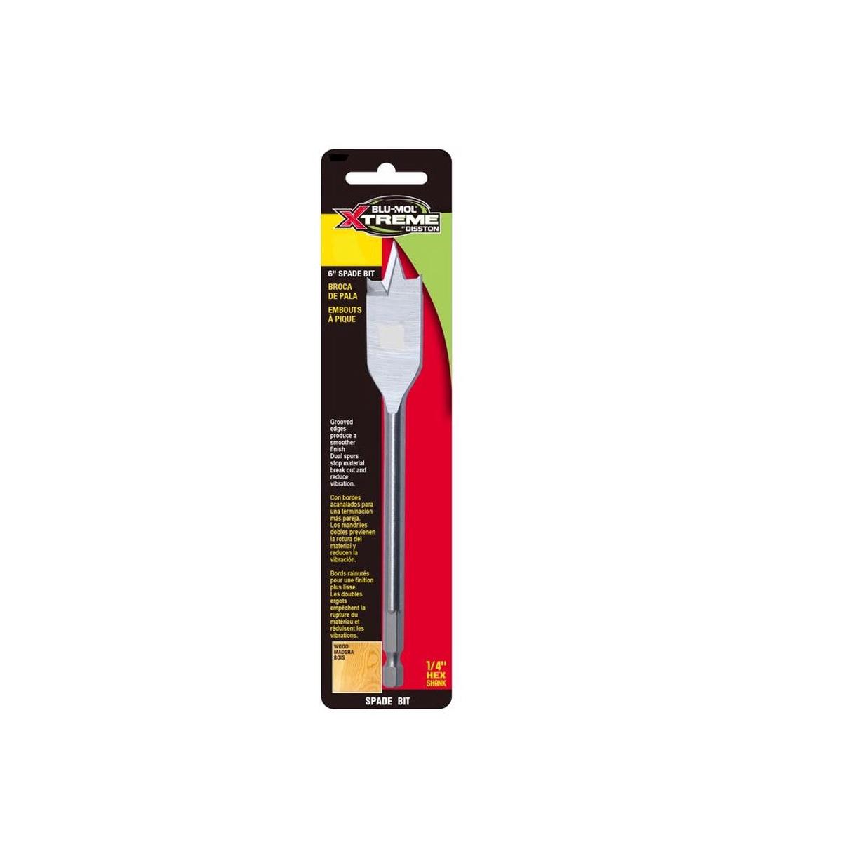 Blu-Mol Xtreme E0217023 Spade Bit Carbon Steel