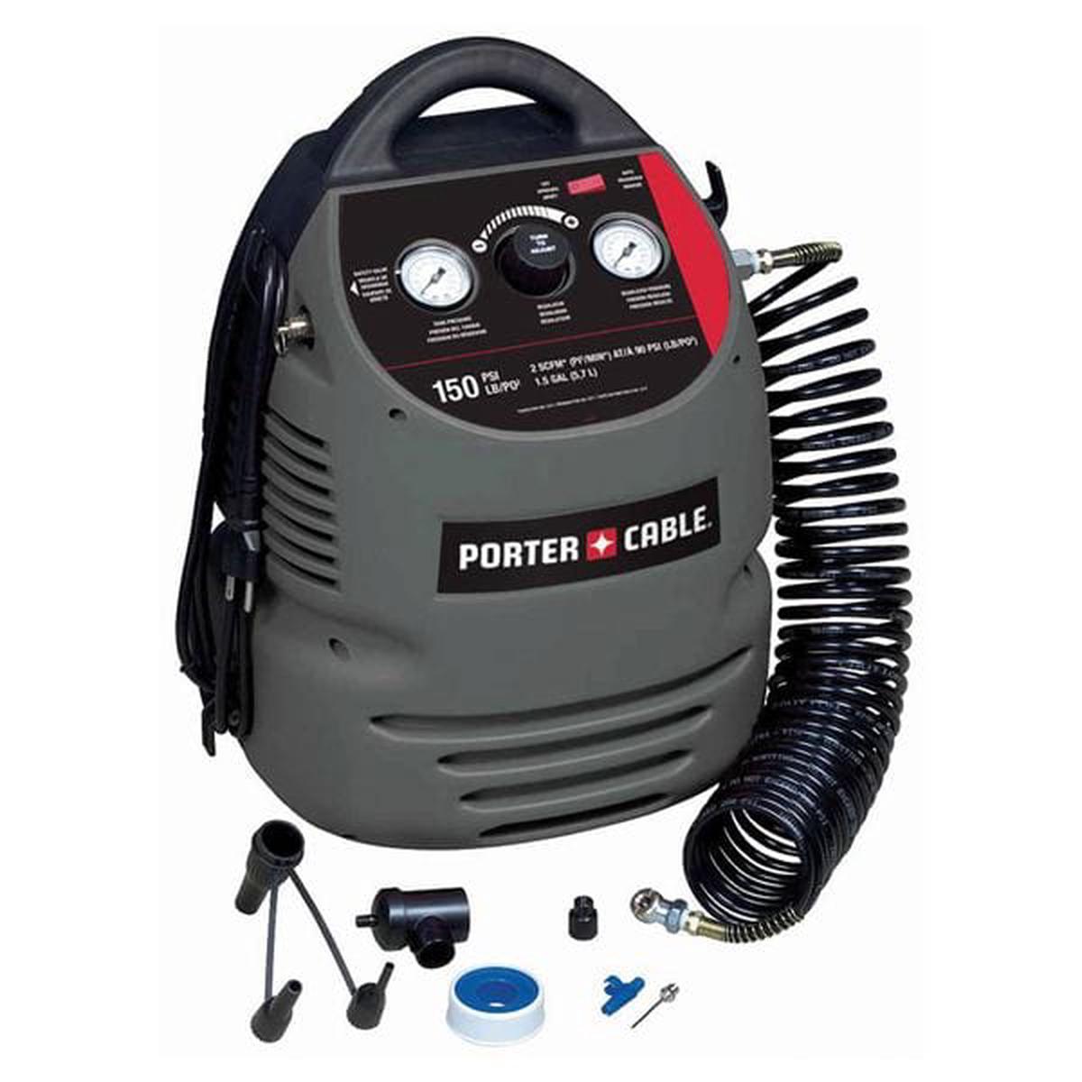 1-12 Gallon Oil-Free Fully Shrouded Air Compressor - 25 HP - 150 PSI