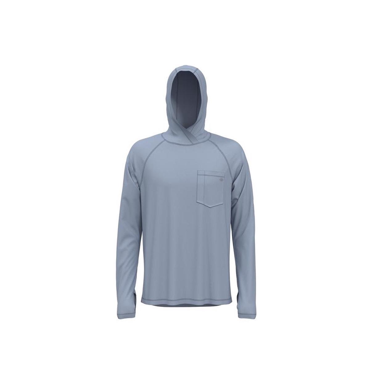 Dickies SL607DLM Hooded Pullover Tee Shirt Cotton Polyester Blend