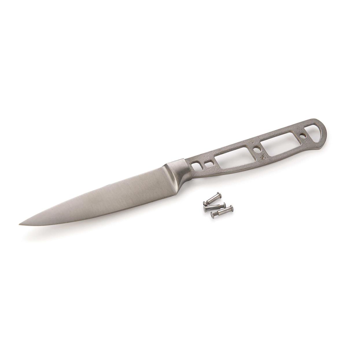 Paring Knife for Peeling Slicing Coring Fruits and Vegetables - 7-34 - 4116 Stainless Steel - Unfinished Kit