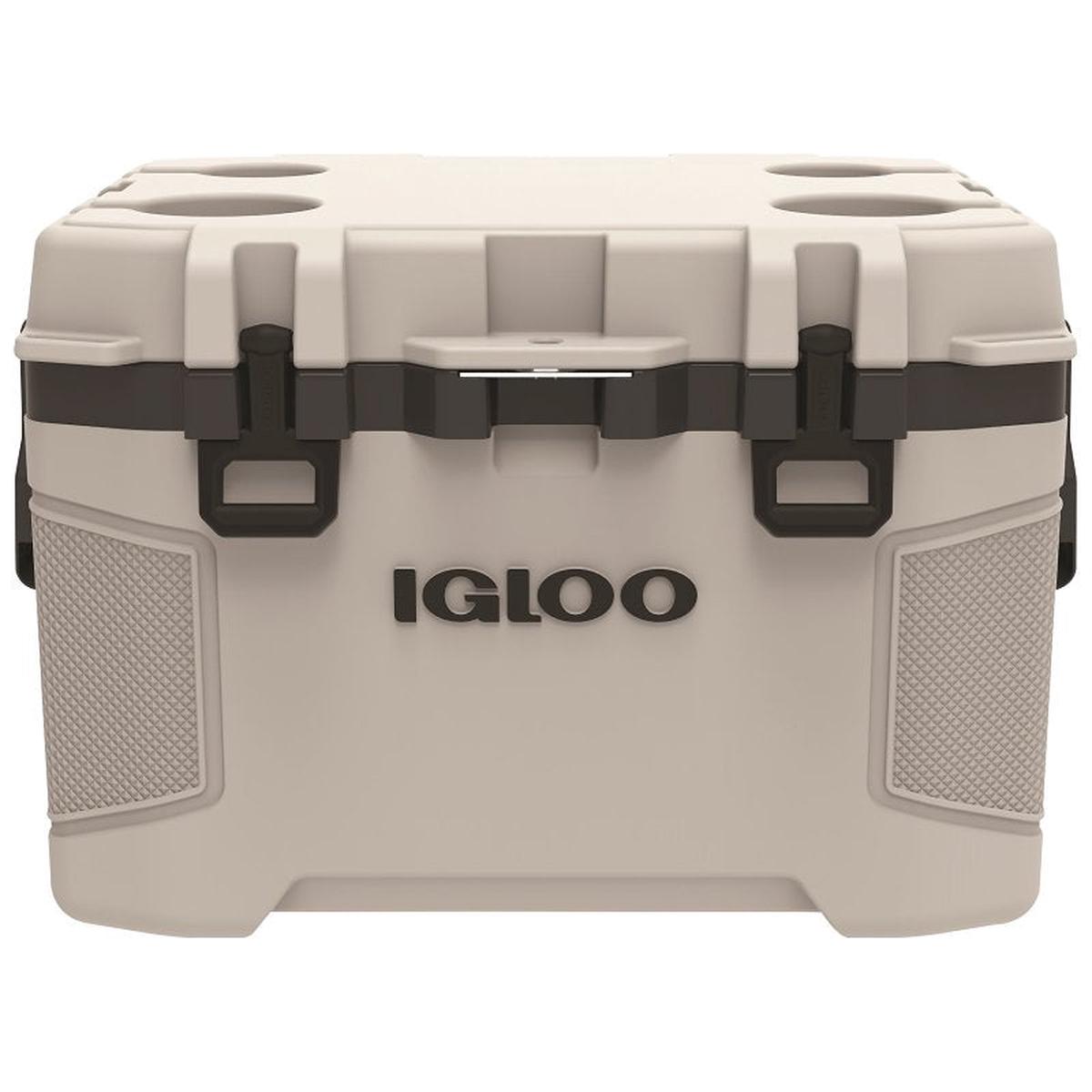 Igloo Trailmate Series 50215 Cool Box 50 qt Cooler PolyethylenePolypropylene Bone 5 days Ice Retention