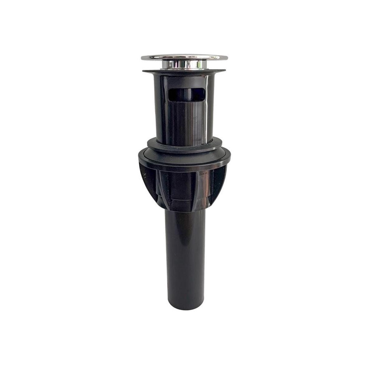 Keeney K820-72 Push Button Drain with Overflow Plastic 1-14 inch