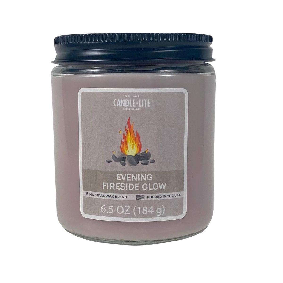 Candle-Lite 4603251 Jar Candle Evening Fireside Glow 65 Ounce