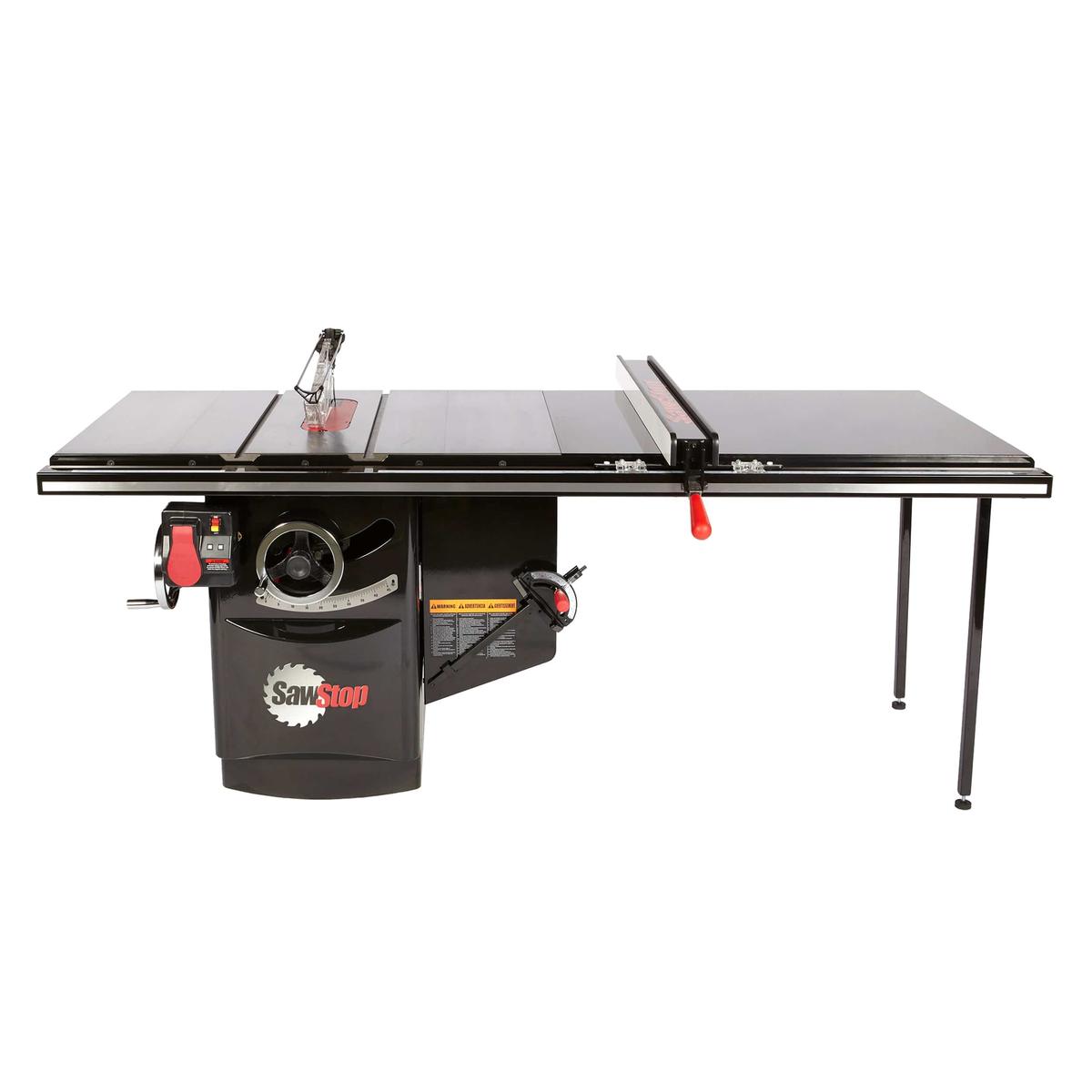 Industrial Cabinet Saw with 52 Industrial T-Glide Fence System - 75HP - 3PH - 480V