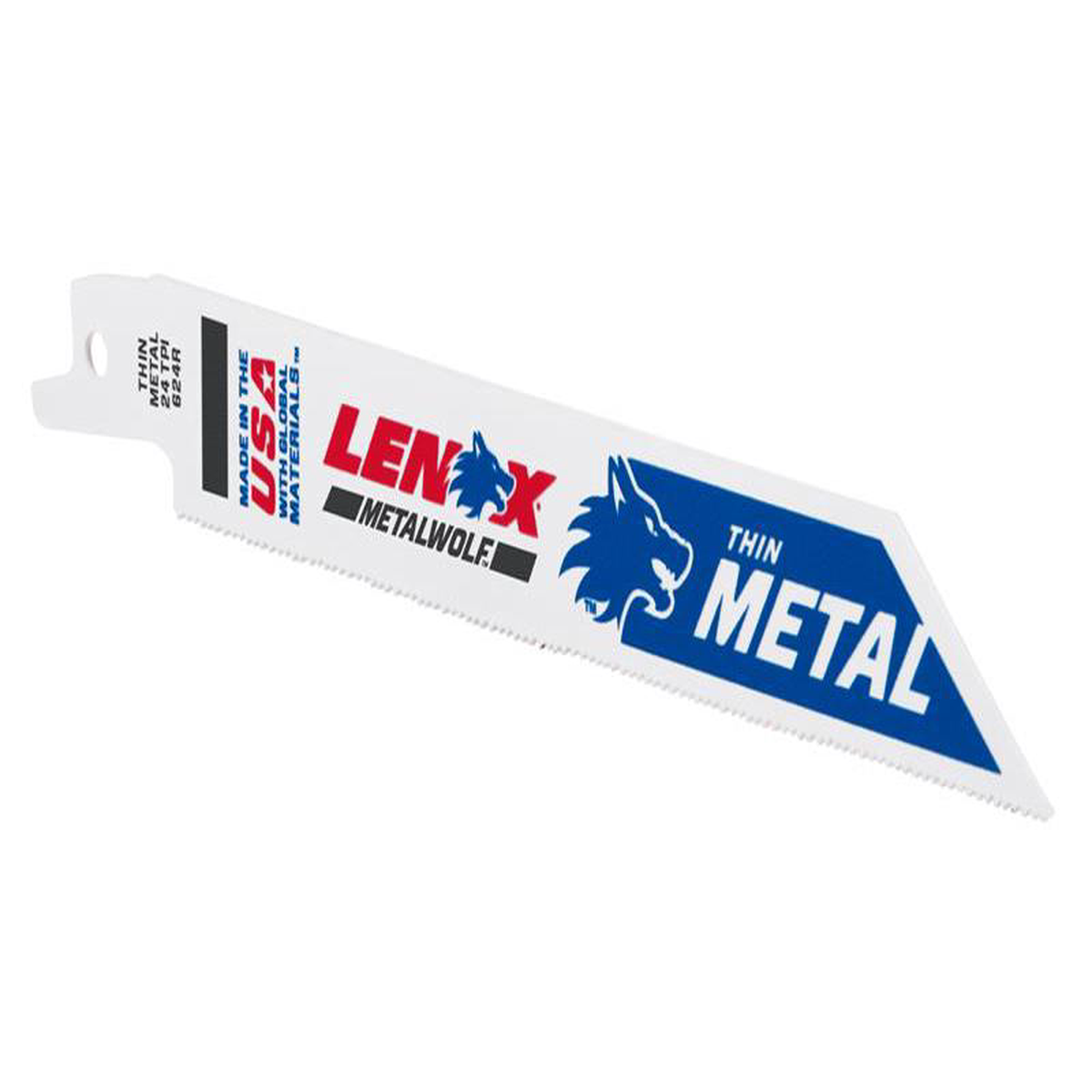 MetalWolf Wave Edge Reciprocating Saw Blade 152 x 19 x 09mm 24 TPI (Pack 5)