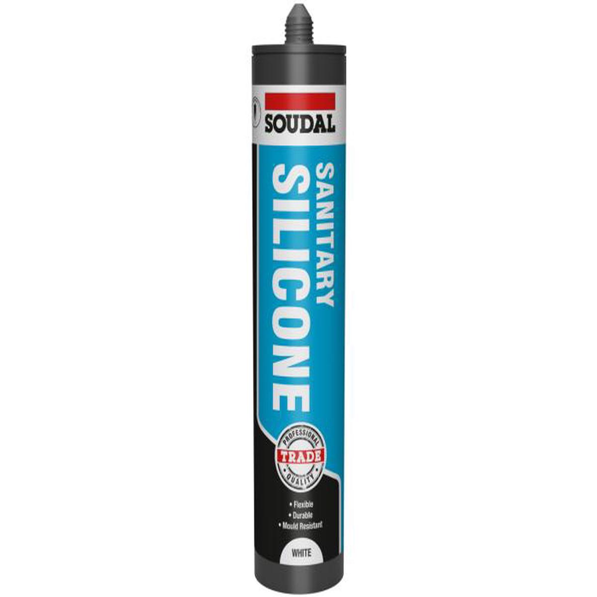 290ML SANITARY SILICONE WHITE TRADE