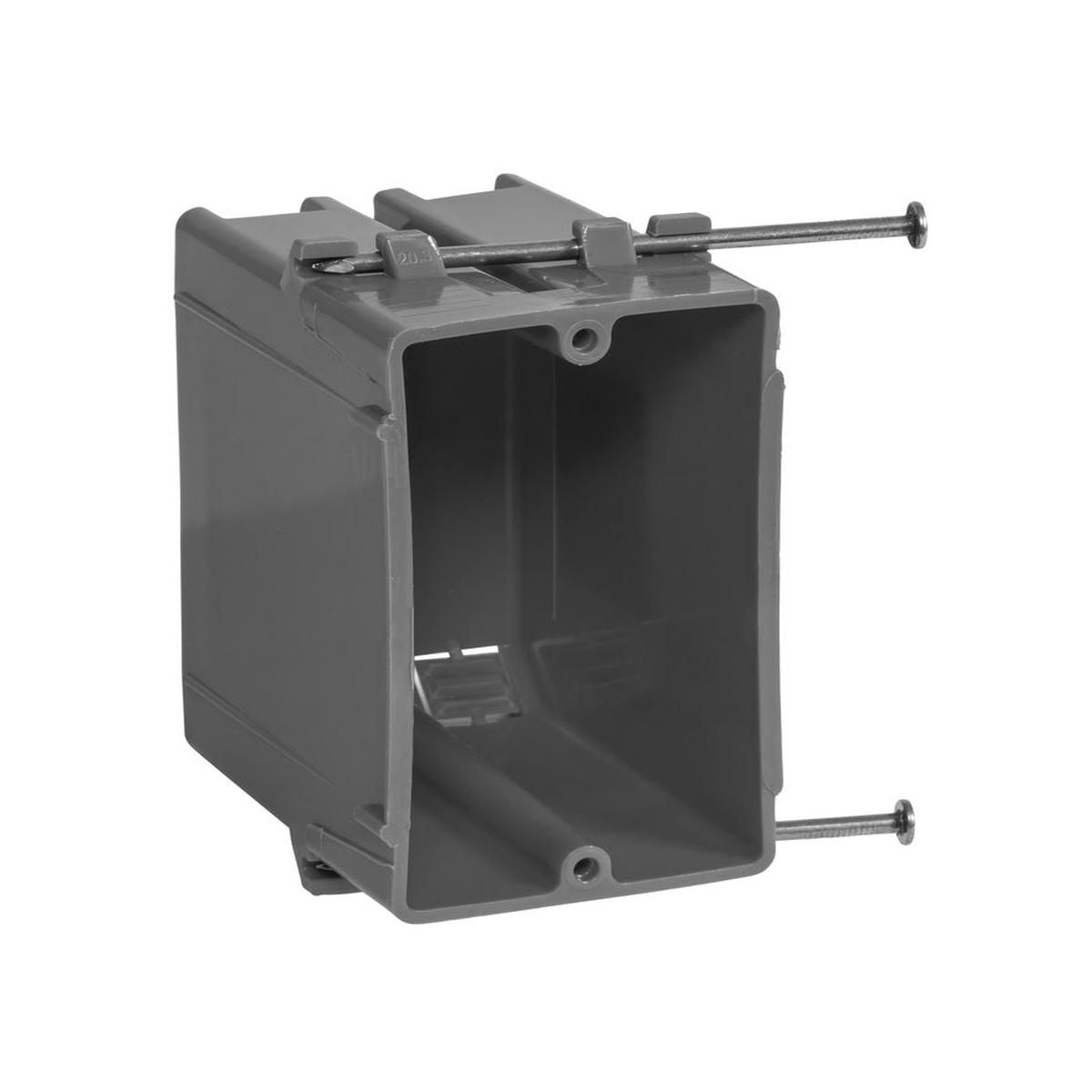 Gardner Bender BOX-NS18 1 Gang Electrical Box 362 inch Gray