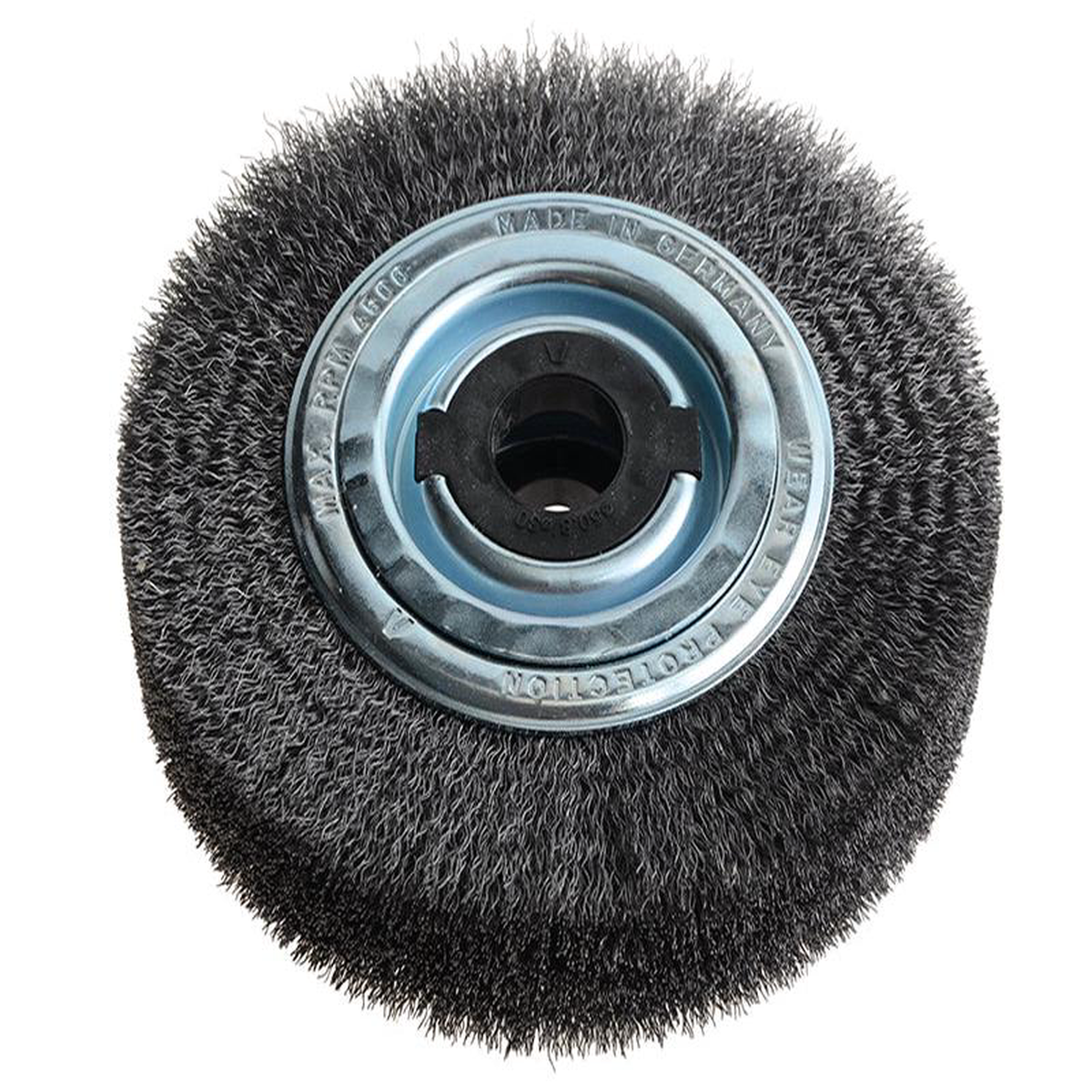 Wheel Brush D200mm x W40-45 x 80 Bore Steel Wire 030 Adaptors Set 4 1
