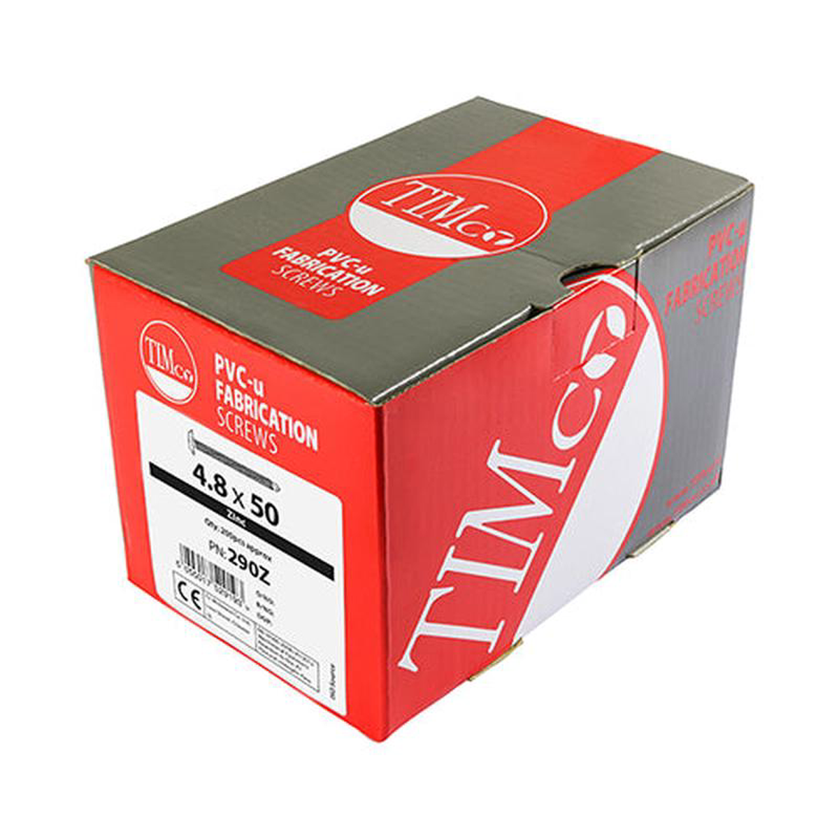 TIMCO Baypole Screws Wafer Flange PH Self-Drilling Point Zinc 8211 48 x 50