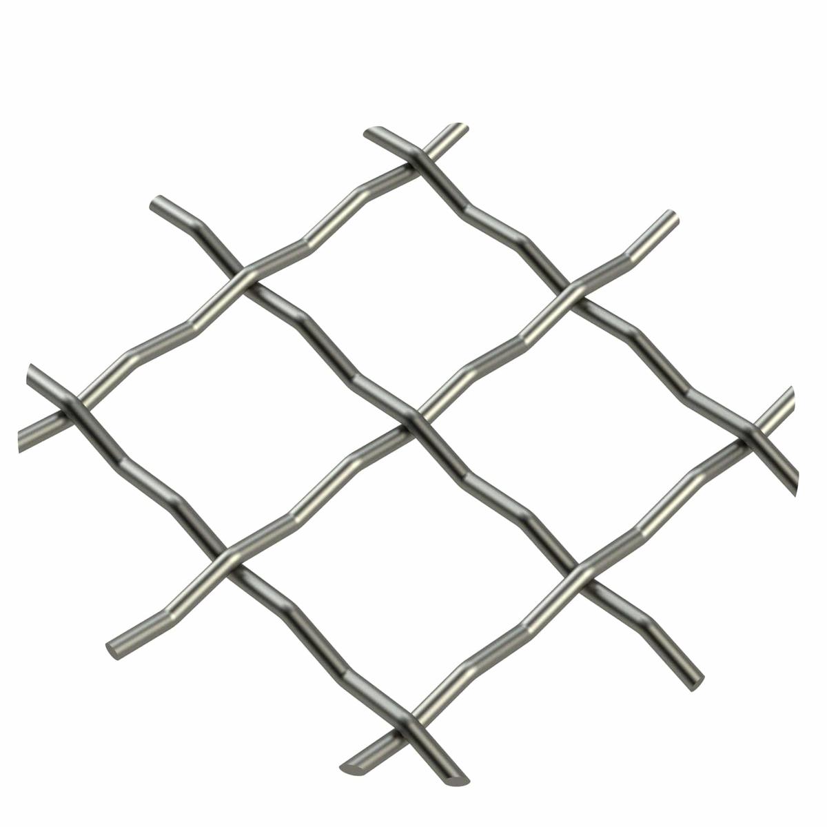75 Pressed Single Diamond Decorative Grille - Antique Pewter 36 W x 48 L Sheet