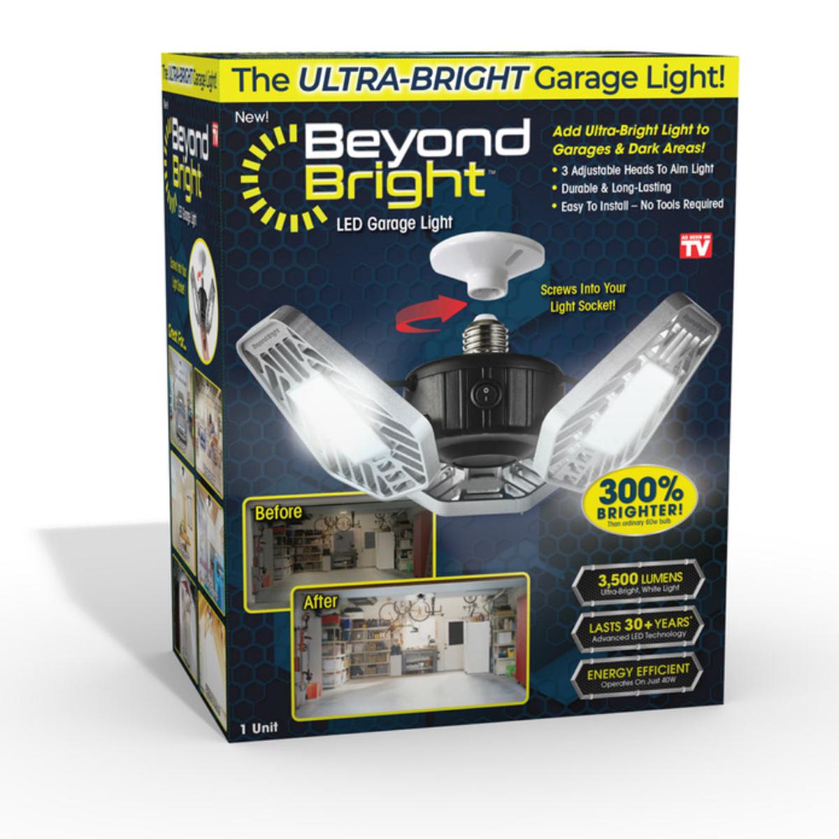 Beyond Bright BEBR-MC4 Garage Light Plastic