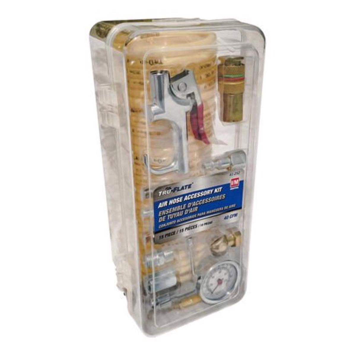 Truflate TRFL41252 Air Tool Accessory Kit 15 Pieces