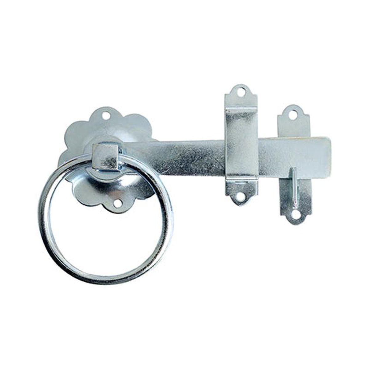 TIMCO Ring Gate Latch Plain Zinc 8211 68221