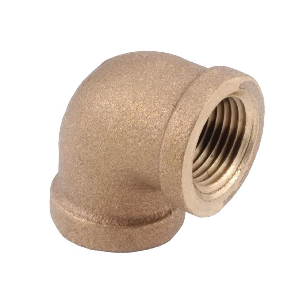 Anderson Metals 738100-20AH 90 Degree Elbow Brass