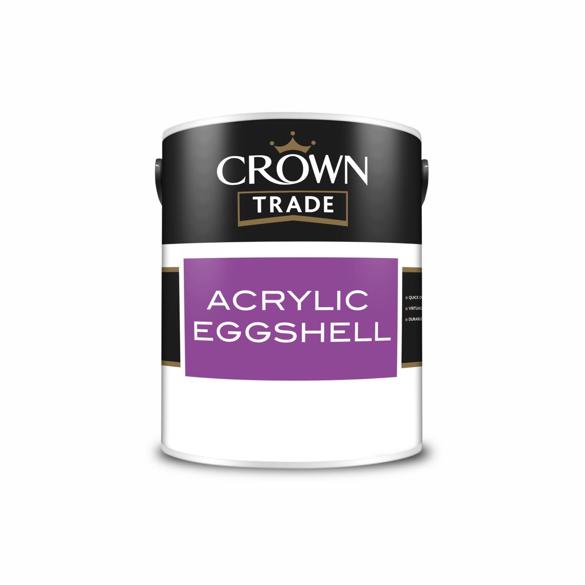 CROWN ACRYLIC EGGSHELL BASE CRYSTAL 25LT