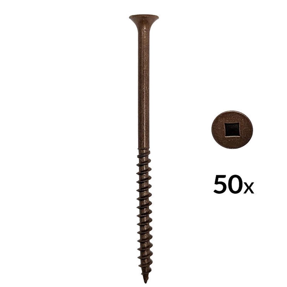 WOOD SCREW NO10 X 3-12IN
