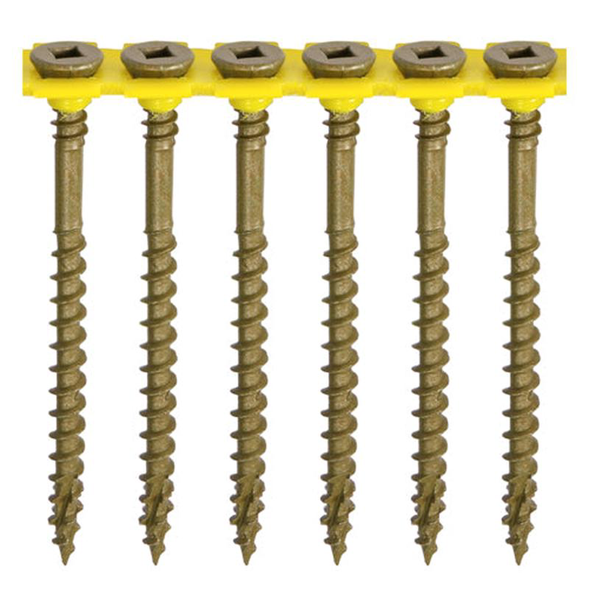 TIMCO Collated C2 Deck-Fix Premium Countersunk Green Decking Screws 8211 45 x 65