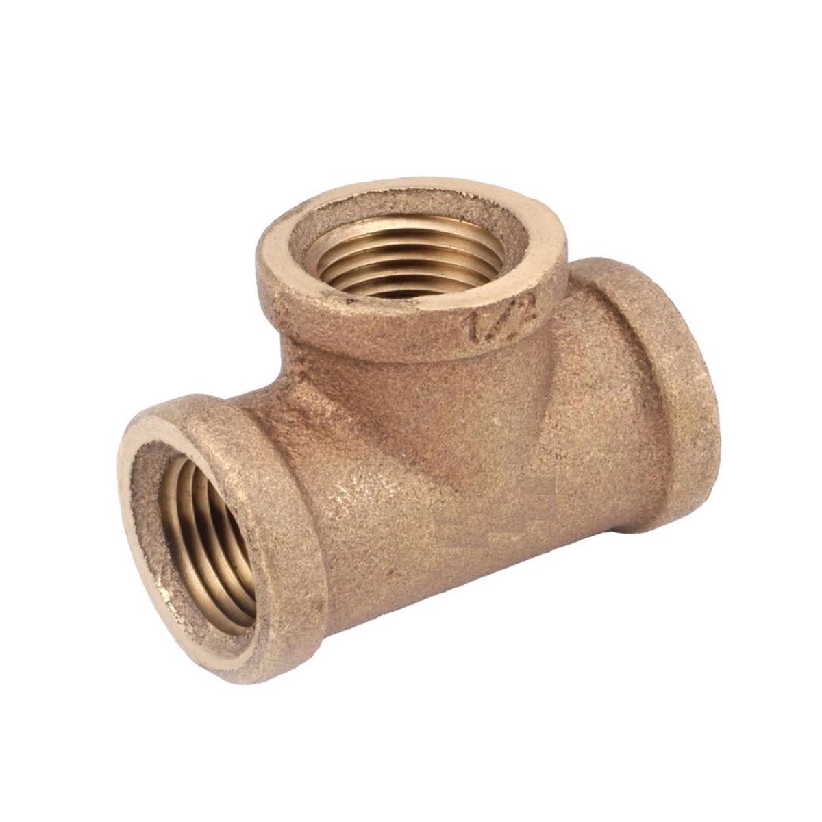Anderson Metals 738101-32AH FPT Tee Red Brass