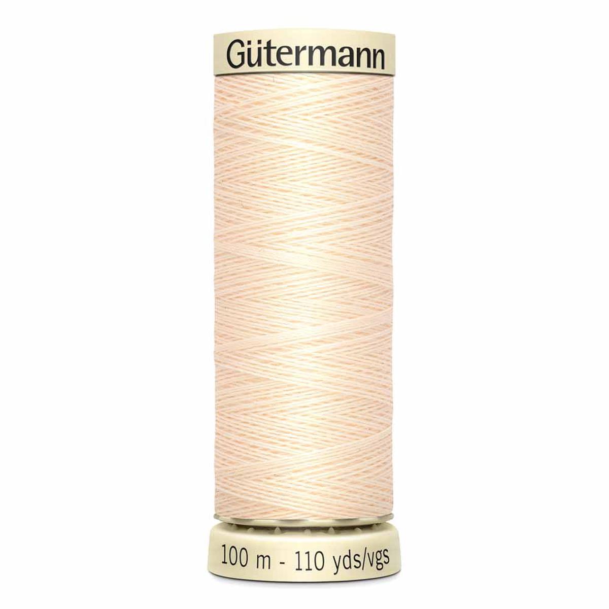Gutermann Sew-All Polyester Thread (100 m) - Ivory-800