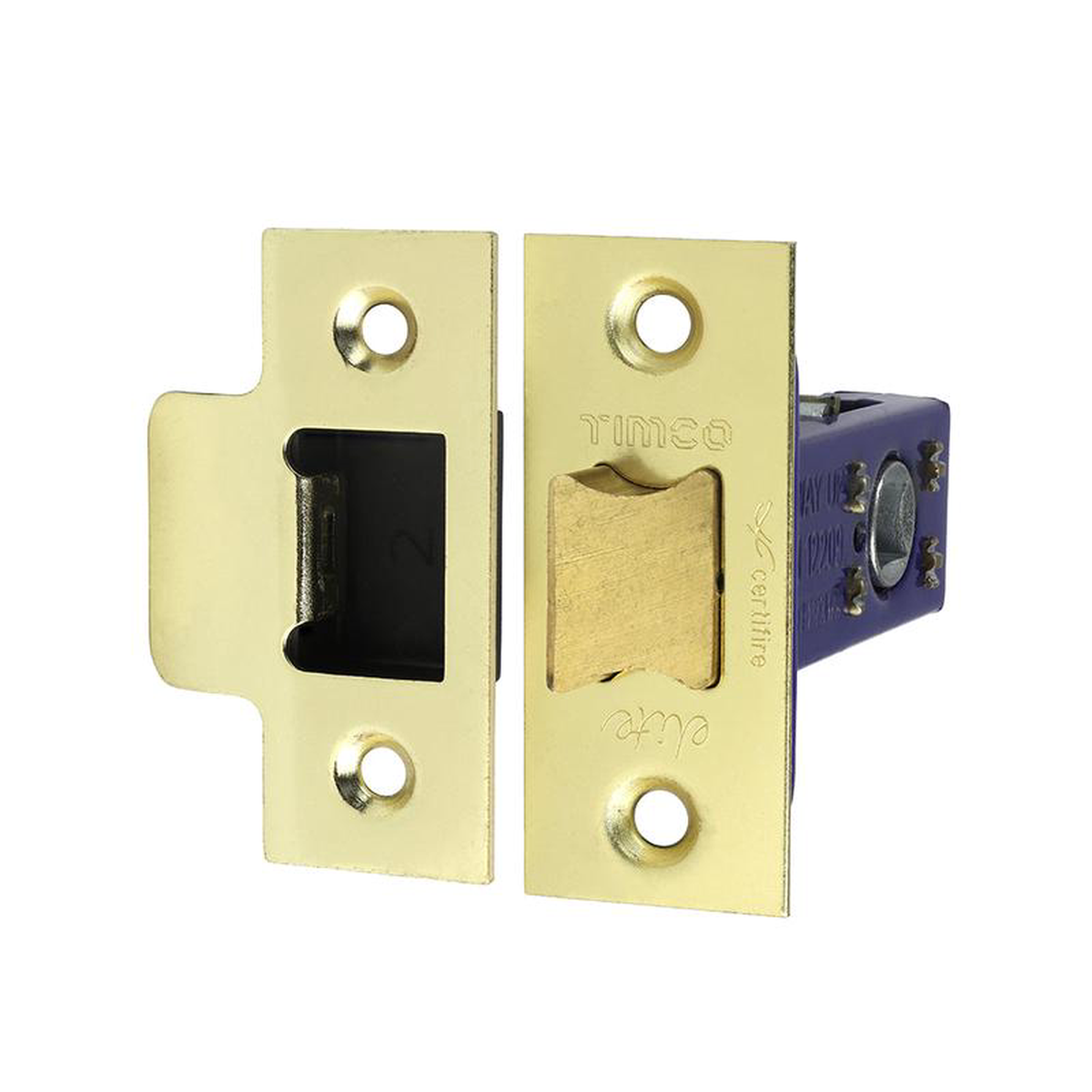 TIMCO Architectural Tubular Latch Electro Brass 038 Satin Nickel 8211 64mm
