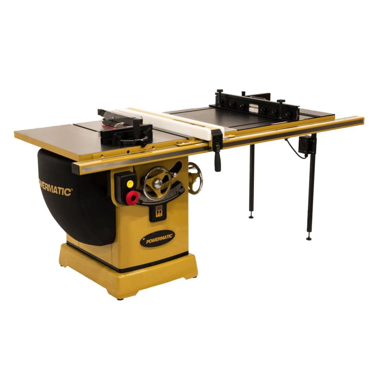 10 Table Saw with 50 Rip Capacity Accu-Fence and Router Lift - 5 HP 3 Ph 230460V - PM2000B