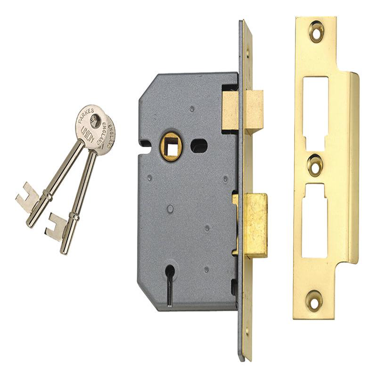 2277 3 Lever Mortice Sashlock Satin Chrome 775mm 3in Box