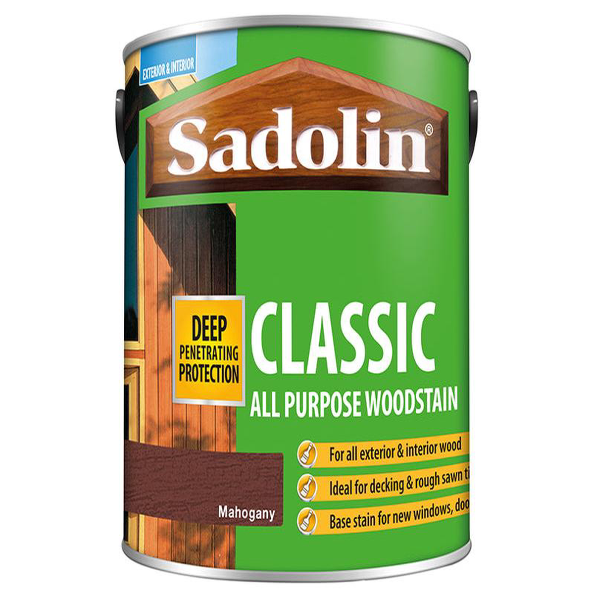 Classic Wood Protection Mahogany 25 litre