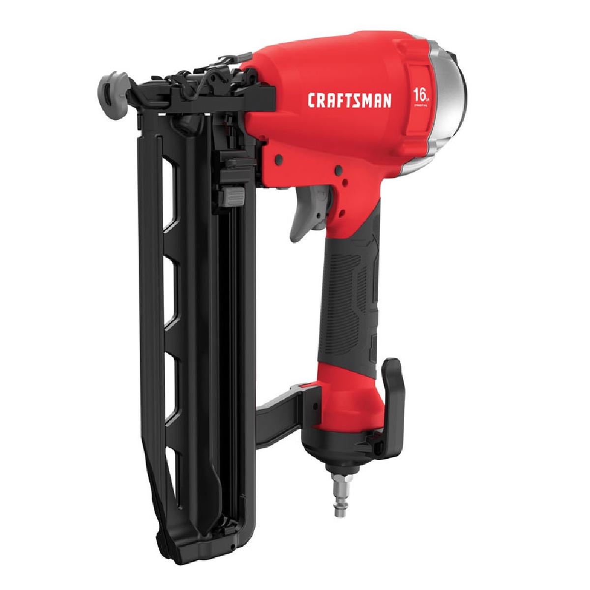 Craftsman CMPFN16K Pneumatic Straight Finish Nailer Red