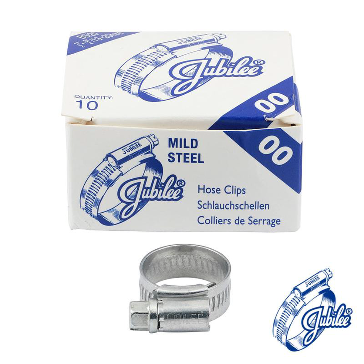Jubilee Clip Mild Steel 13-20mm