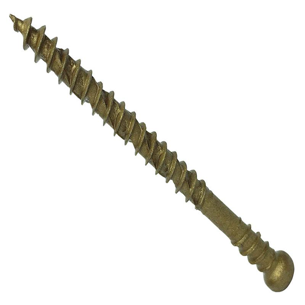 ForgeFast TORX Compatible Decking Screws Reduced Head Tan 4521560 T15 Tub 500