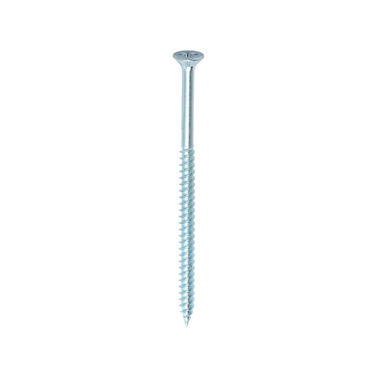 TIMCO Twin-Threaded Countersunk Silver Woodscrews 8211 8 x 3