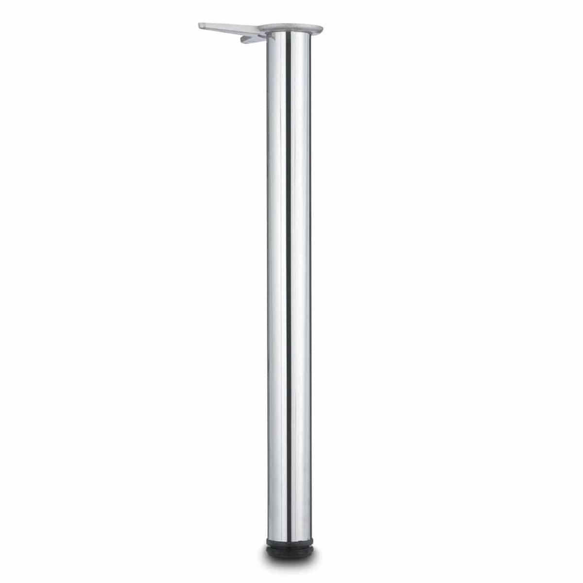 27-12 (700 mm) Adjustable Table Leg Chrome Pack of 4