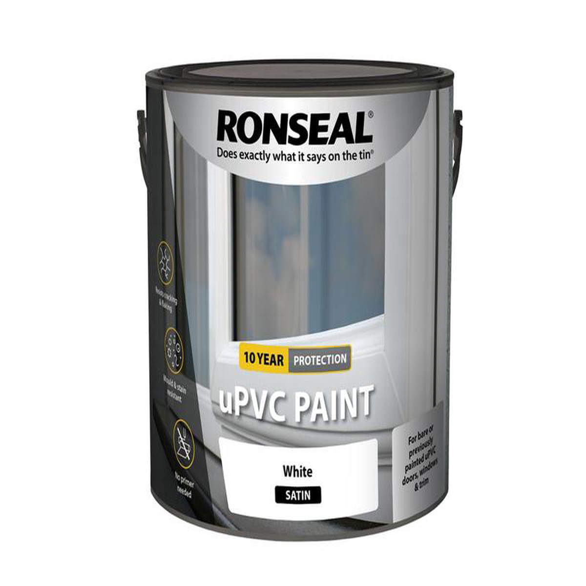 uPVC Paint White Satin 25 litre