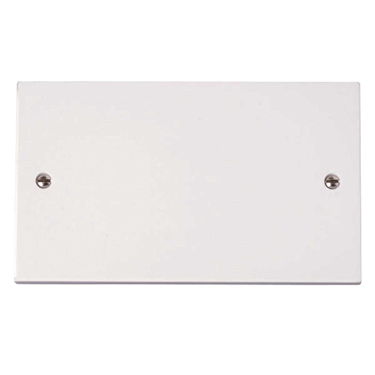 Sasta 2 Gang Blank Plate